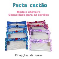 Chaveiro porta cartões JW (Kits com 10, 15 e 20 unidades)