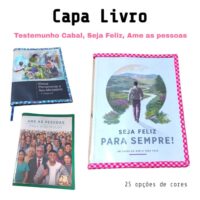Capa livro "Testemunho cabal" ou para o livro "Seja feliz"
